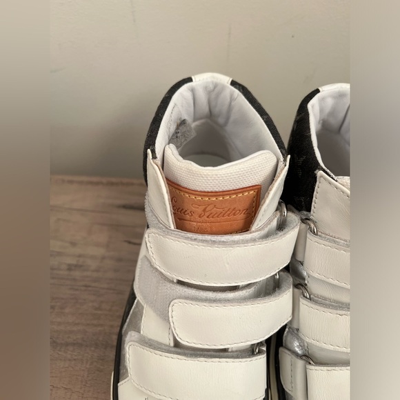 Louis vuitton monogram kids children shoes sneakers size EU 29 US 12 - Picture 7 of 9